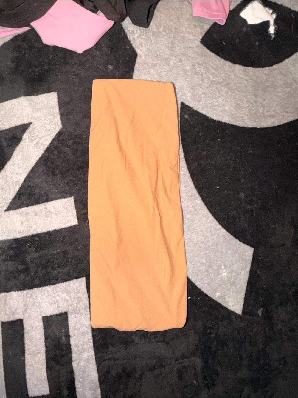 Auden Mustard Orange Strapless Tube Top